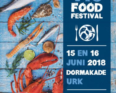 Flyer Pier16 Urker VIS Food Festival 2018